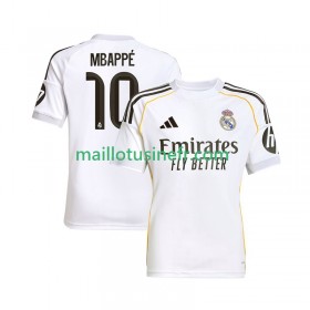 Maillot de Foot Real Madrid Kylian Mbappé 10 Domicile 2025-26